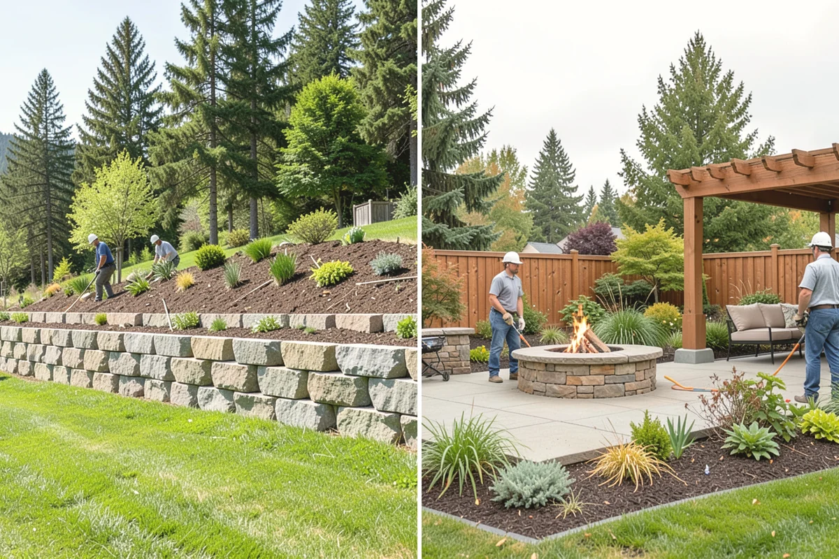 Straw Mulch Installation in Steilacoom, Pierce County, WA - Confirm the garden or seeded area and estimate coverage