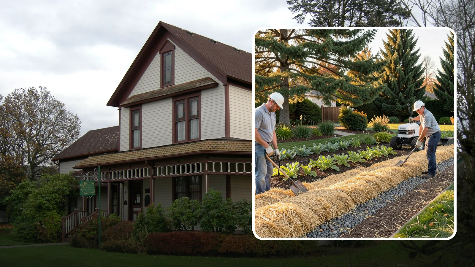 Straw Mulch Installation in Sumner, Pierce County, WA - We install clean straw mulch to protect vegetable gardens and new seedings while retaining moisture and warmth.