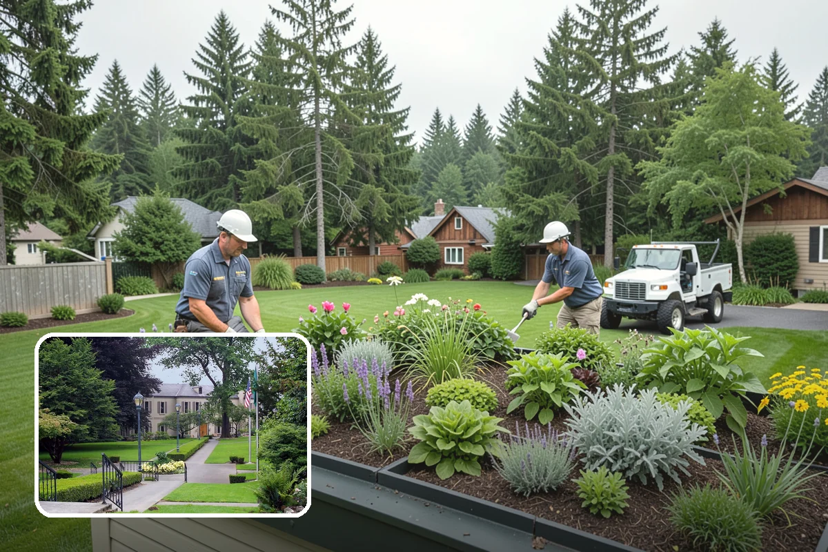 Straw Mulch Installation in Woodinville, King County, WA - Retains soil moisture through summer dry spells