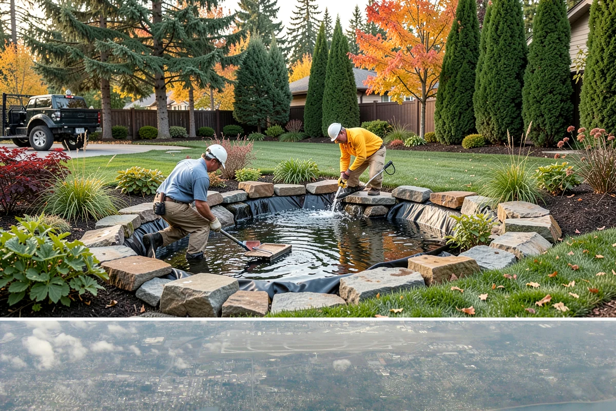 Stream Installation in Burien, King County, WA - Best built spring through fall.