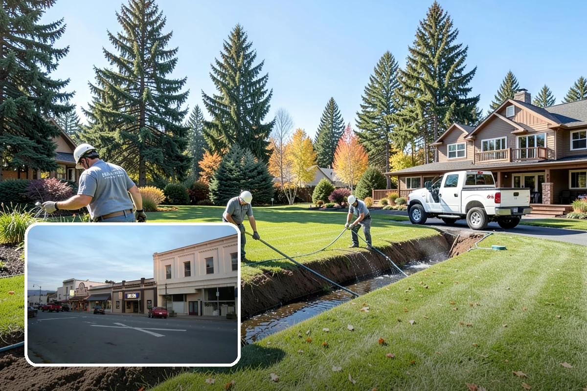 Stream Installation in Burlington, Skagit County, WA - The sound of a natural creek