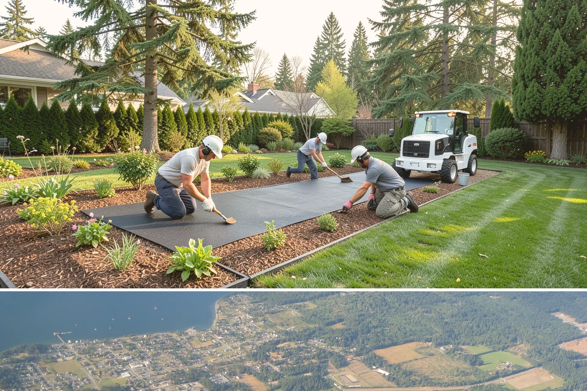 Stream Installation in Coupeville, Island County, WA - Best built spring through fall.