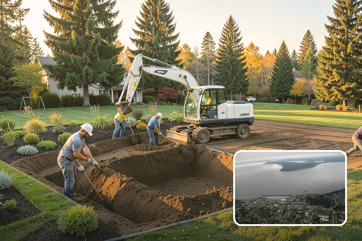 Stream Installation in Des Moines, King County, WA - The sound of a natural creek