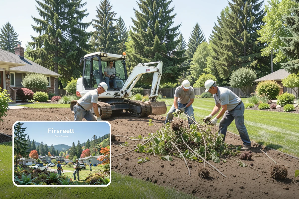 Stream Installation in Fircrest, Pierce County, WA - The sound of a natural creek