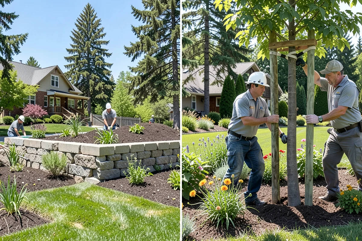 Stream Installation in Hunts Point, King County, WA - Map the stream path and grade