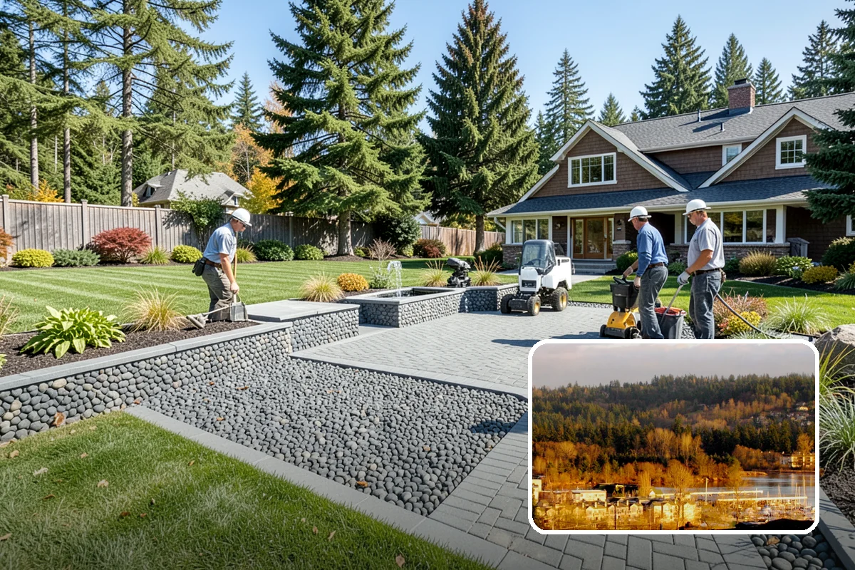 Stream Installation in Kenmore, King County, WA - The sound of a natural creek