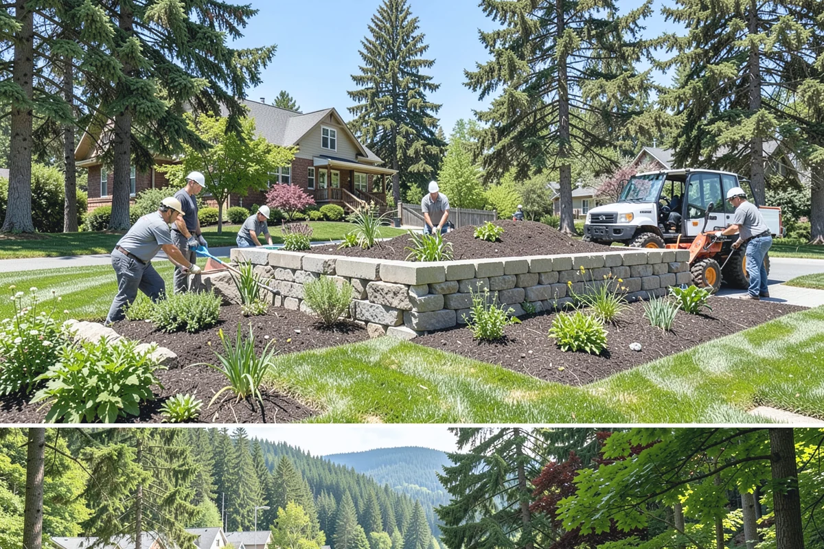 Stream Installation in Lake Forest Park, King County, WA - Best built spring through fall.