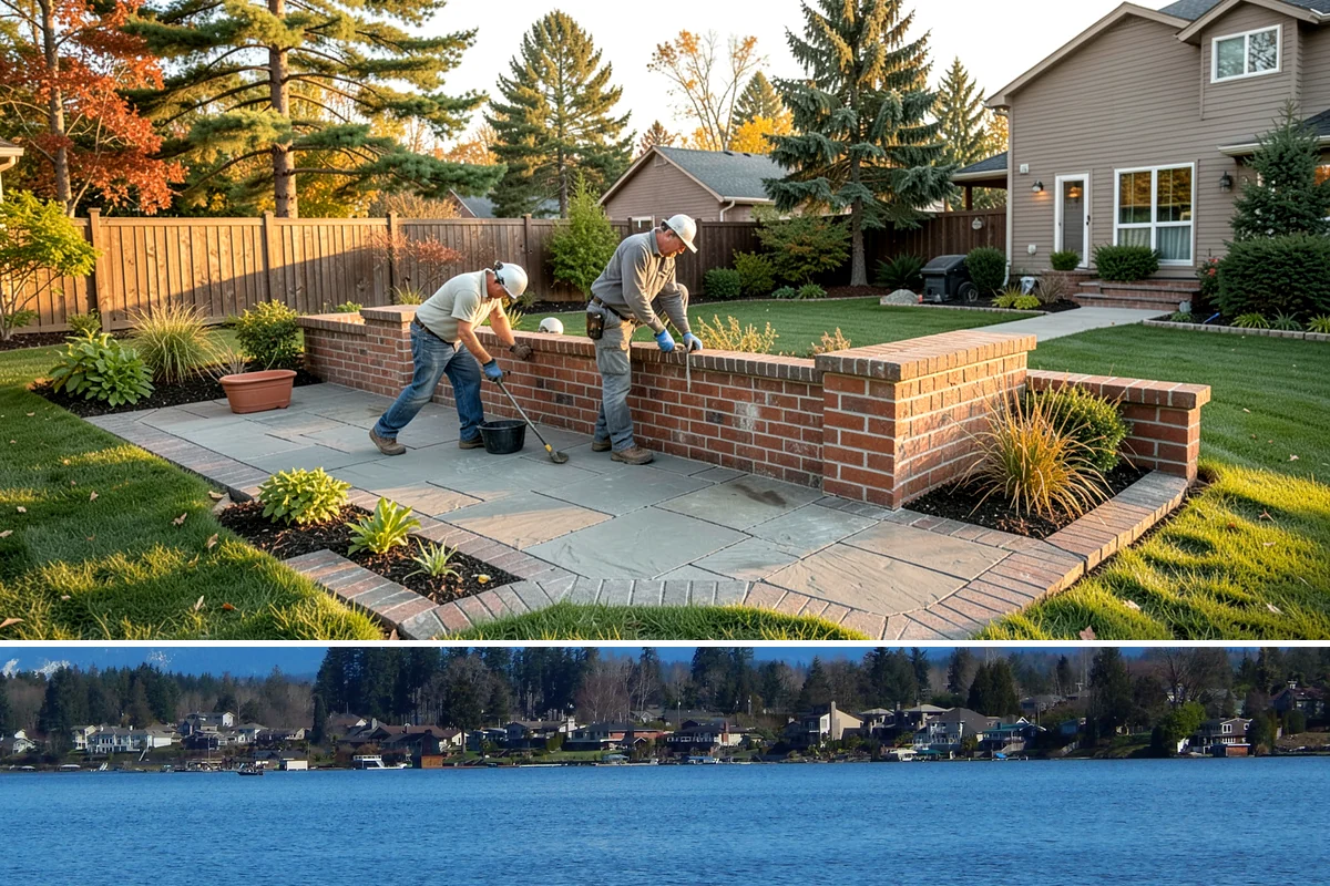 Stream Installation in Lake Stevens, Snohomish County, WA - Best built spring through fall.