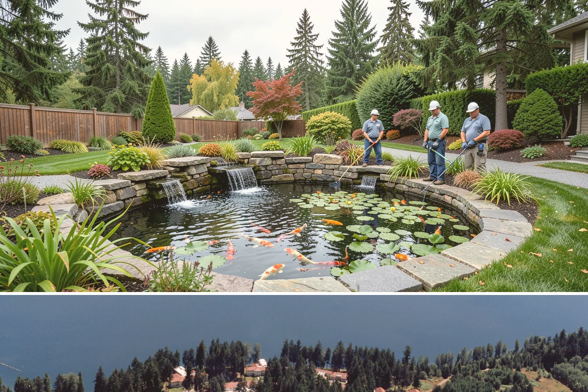Stream Installation in Lakewood, Pierce County, WA - Best built spring through fall.