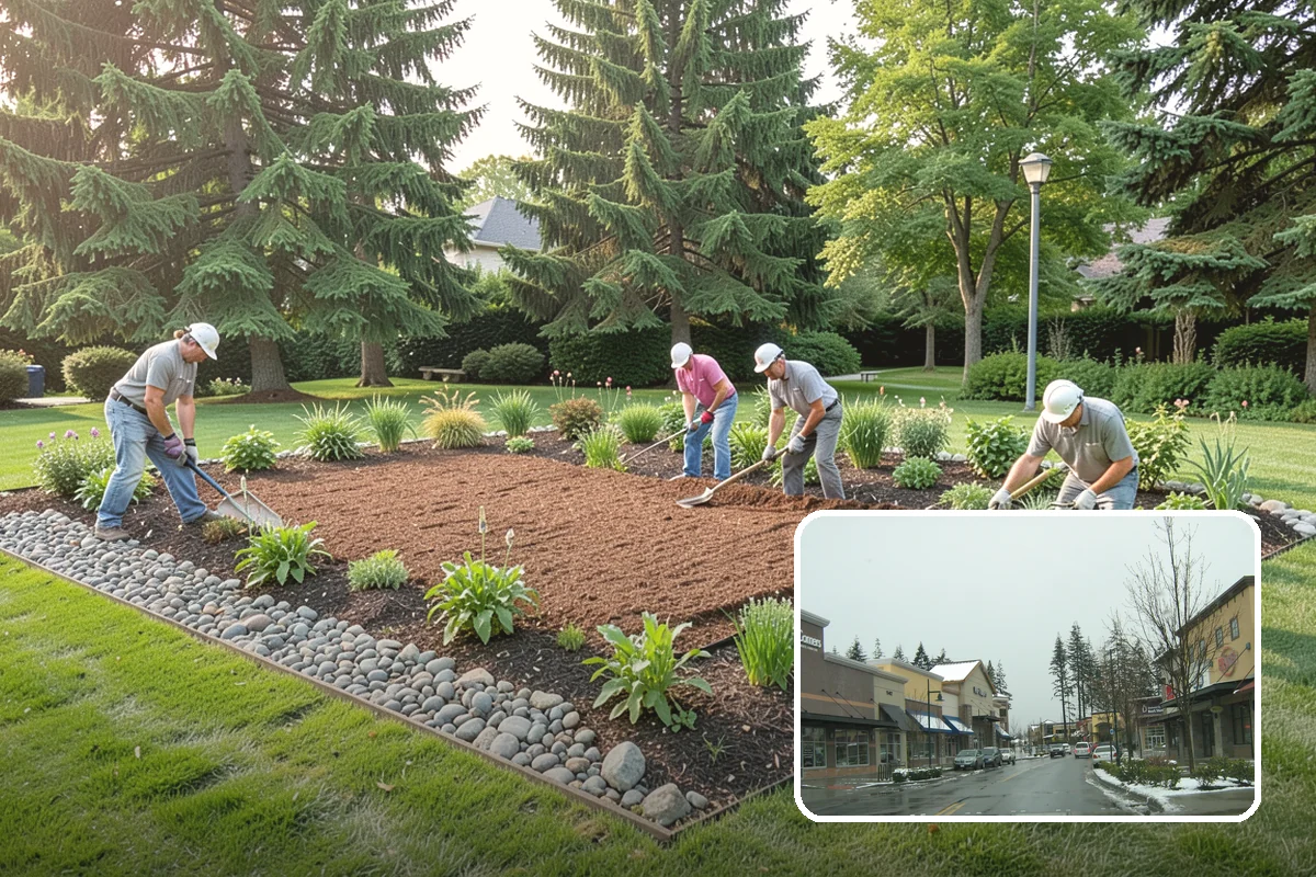 Stream Installation in Mill Creek, Snohomish County, WA - The sound of a natural creek