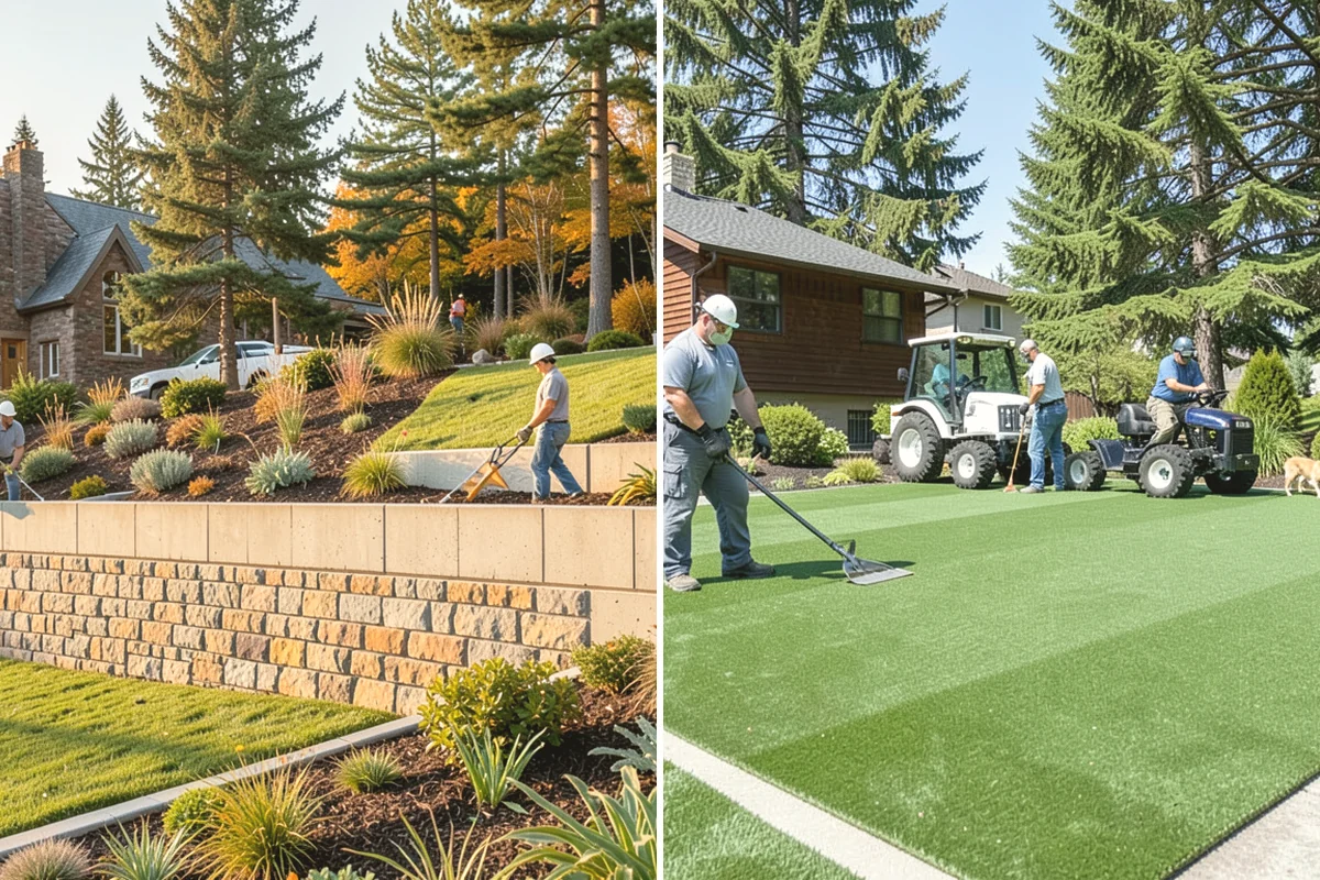 Stream Installation in Mountlake Terrace, Snohomish County, WA - Map the stream path and grade
