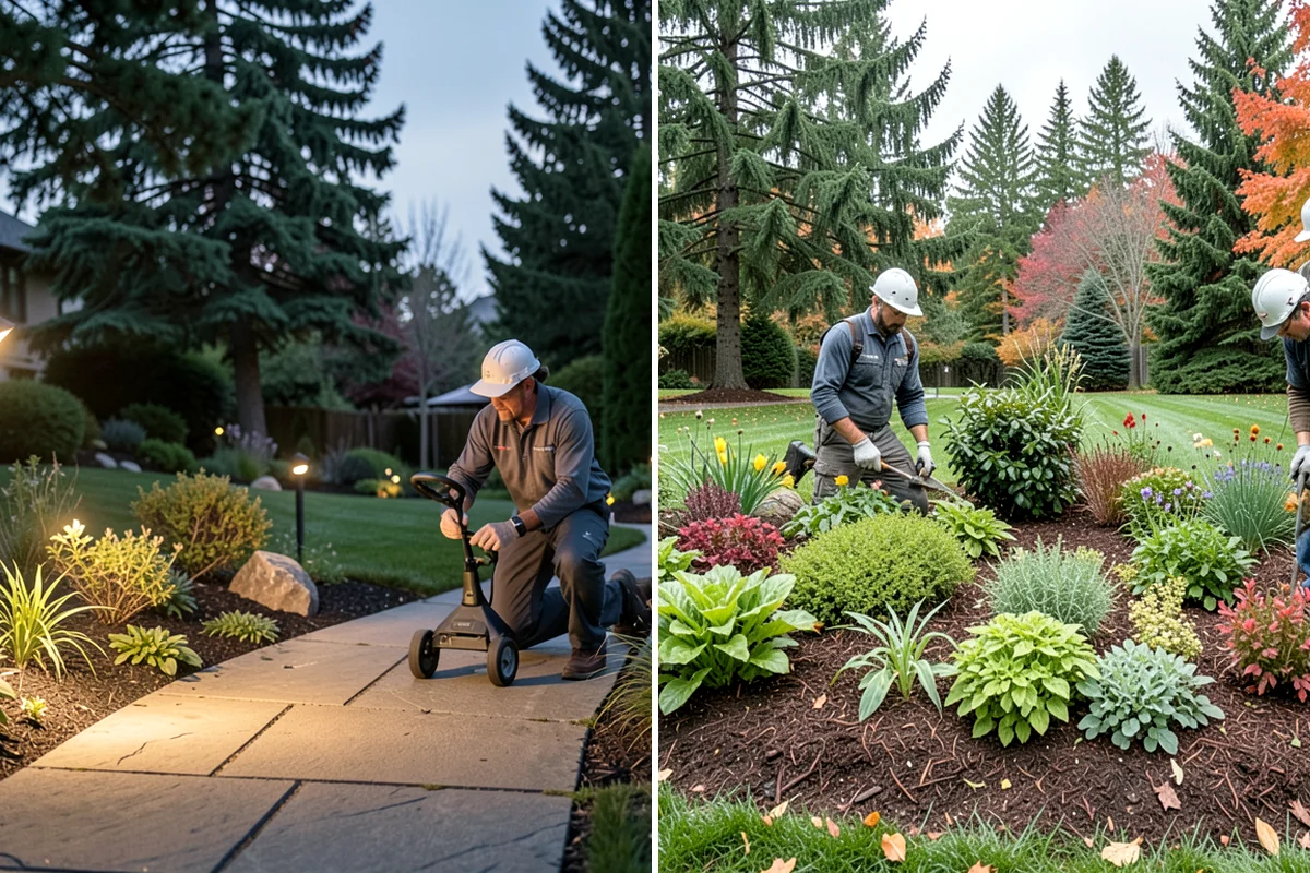 Stream Installation in Puyallup, Pierce County, WA - Map the stream path and grade