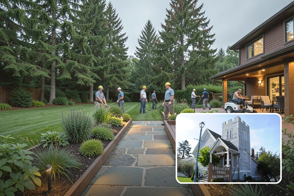 Stream Installation in Steilacoom, Pierce County, WA - The sound of a natural creek