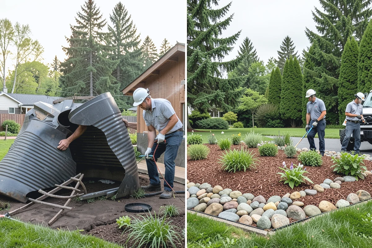 Stream Installation in Sumner, Pierce County, WA - Map the stream path and grade