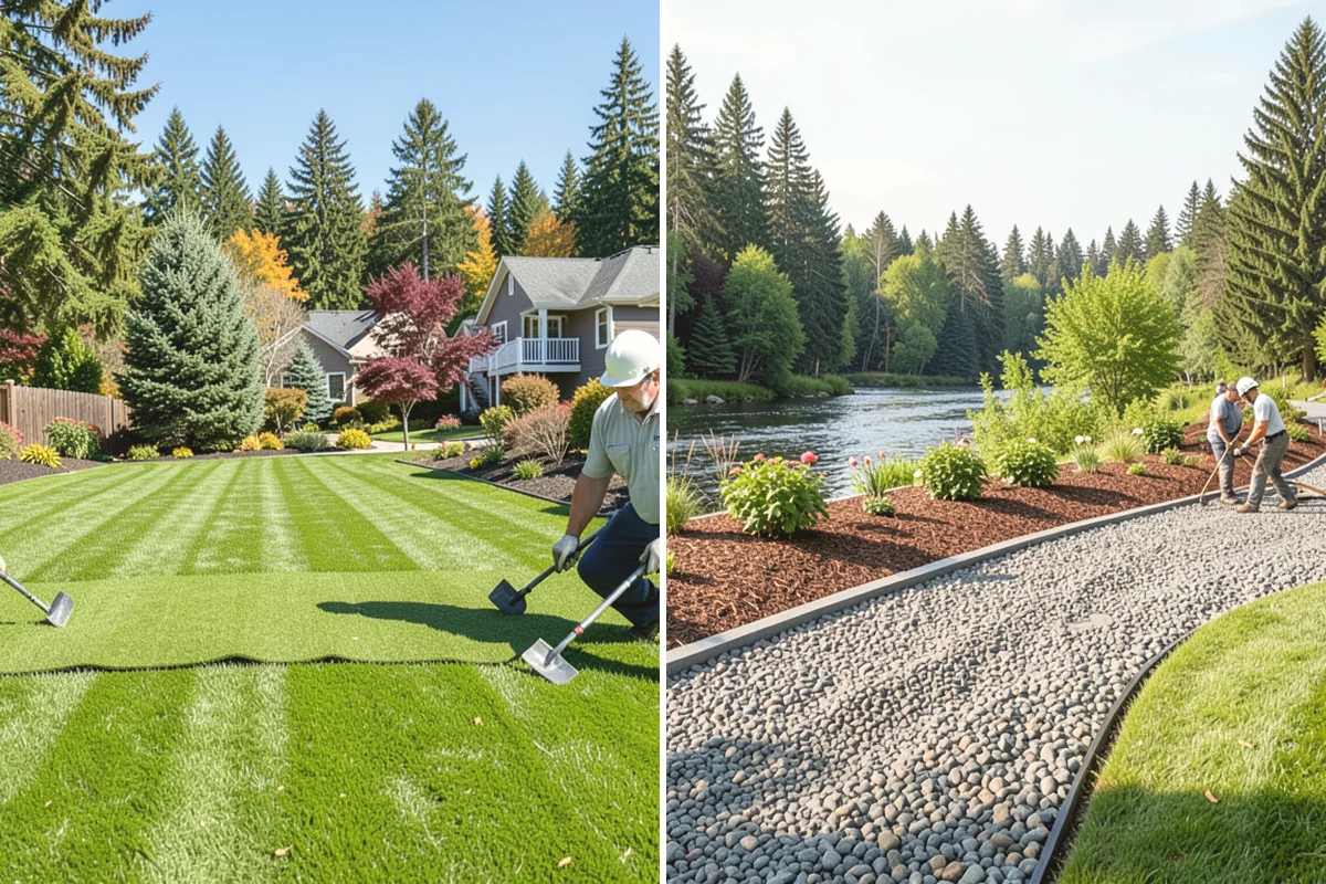 Stream Installation in Tacoma, Pierce County, WA - Map the stream path and grade