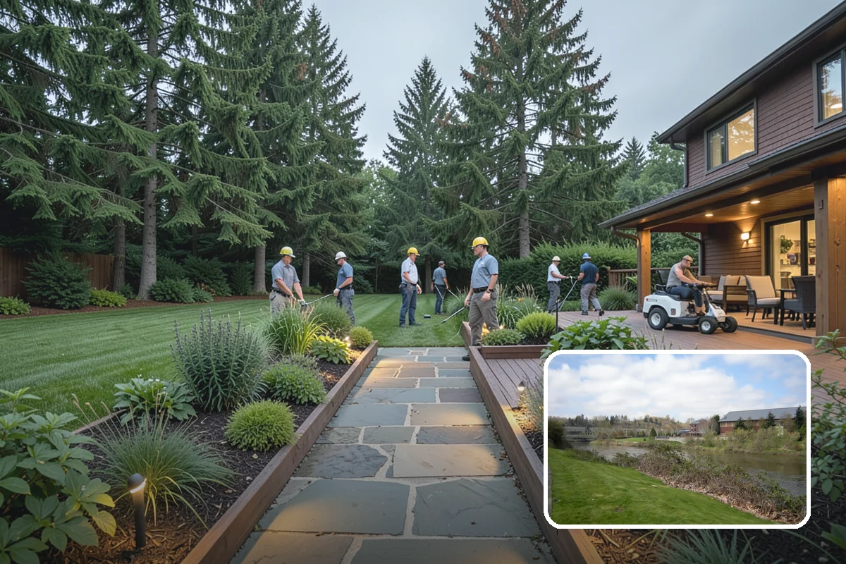 Stream Installation in Tukwila, King County, WA - The sound of a natural creek
