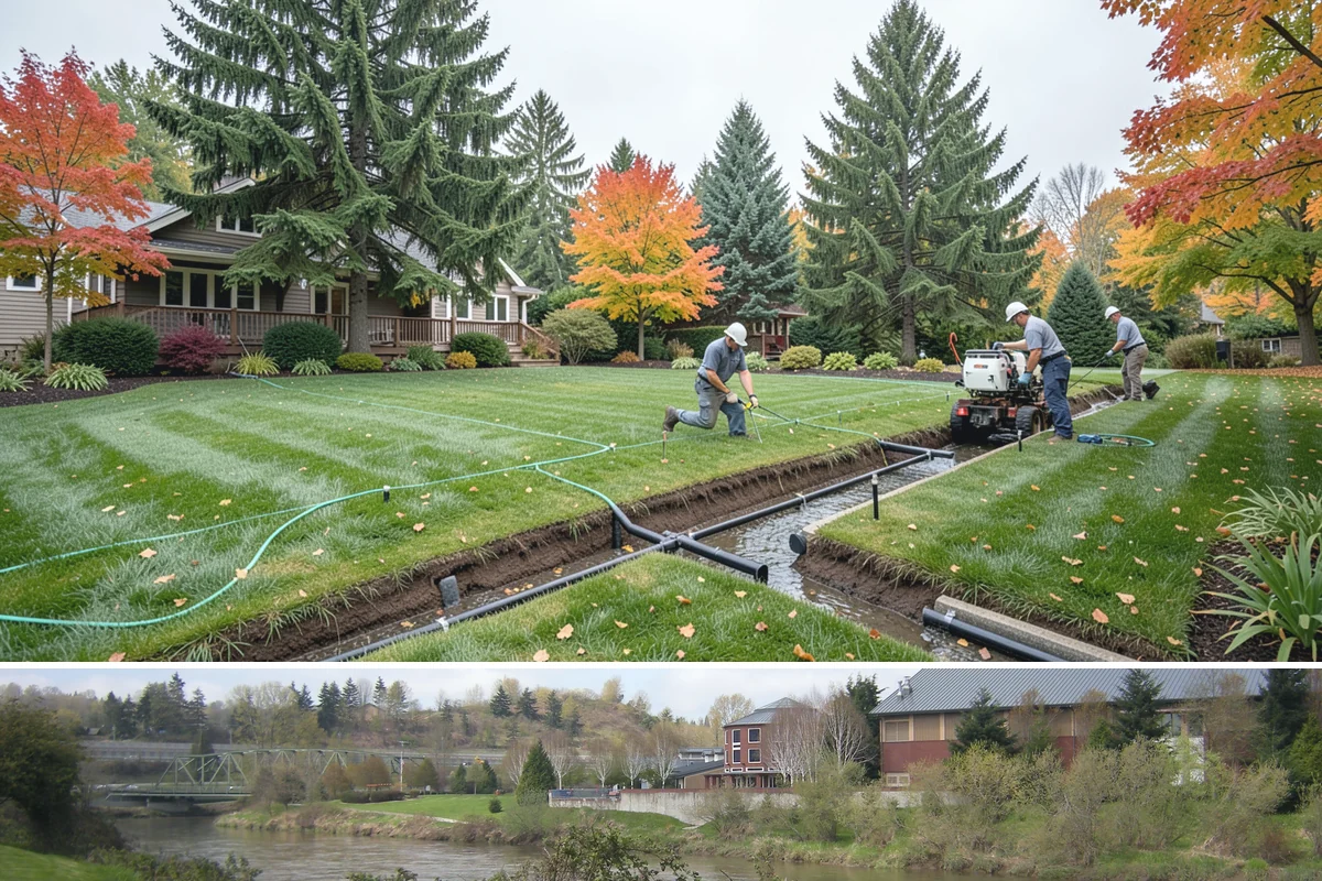 Stream Installation in Tukwila, King County, WA - Best built spring through fall.