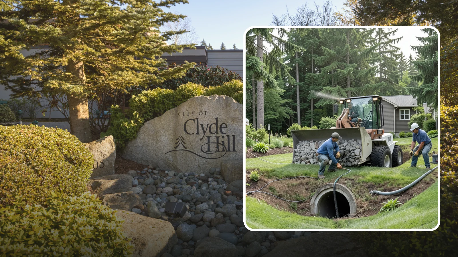Sump Pump Drainage in Clyde Hill, King County, WA - We install sump pump systems that actively collect and pump water out of low areas where gravity drainage is not possible.