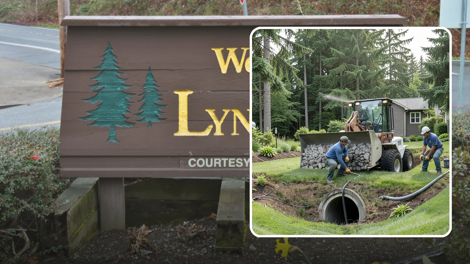 Sump Pump Drainage in Lynnwood, Snohomish County, WA - We install sump pump systems that actively collect and pump water out of low areas where gravity drainage is not possible.