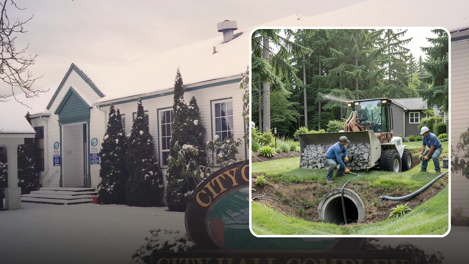 Sump Pump Drainage in Pacific, King County, WA - We install sump pump systems that actively collect and pump water out of low areas where gravity drainage is not possible.
