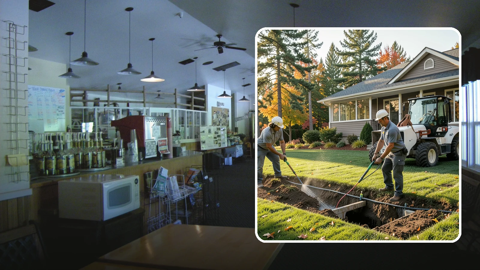 Surface Drainage Solution in Black Diamond, King County, WA - We regrade and install catch basins with piping to move standing surface water off your lawn and away from the house.