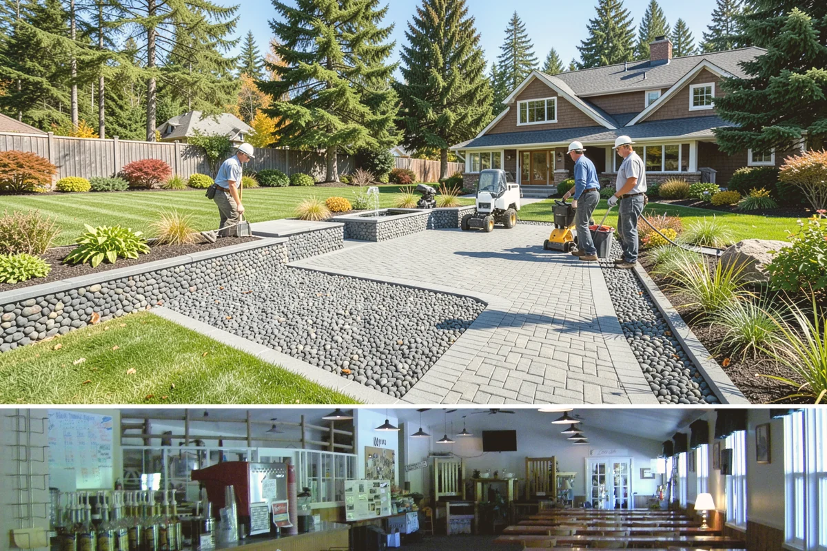 Surface Drainage Solution in Black Diamond, King County, WA - Ideal in late spring through early fall when soil is workable for regrading and new turf can establish before winter rains.