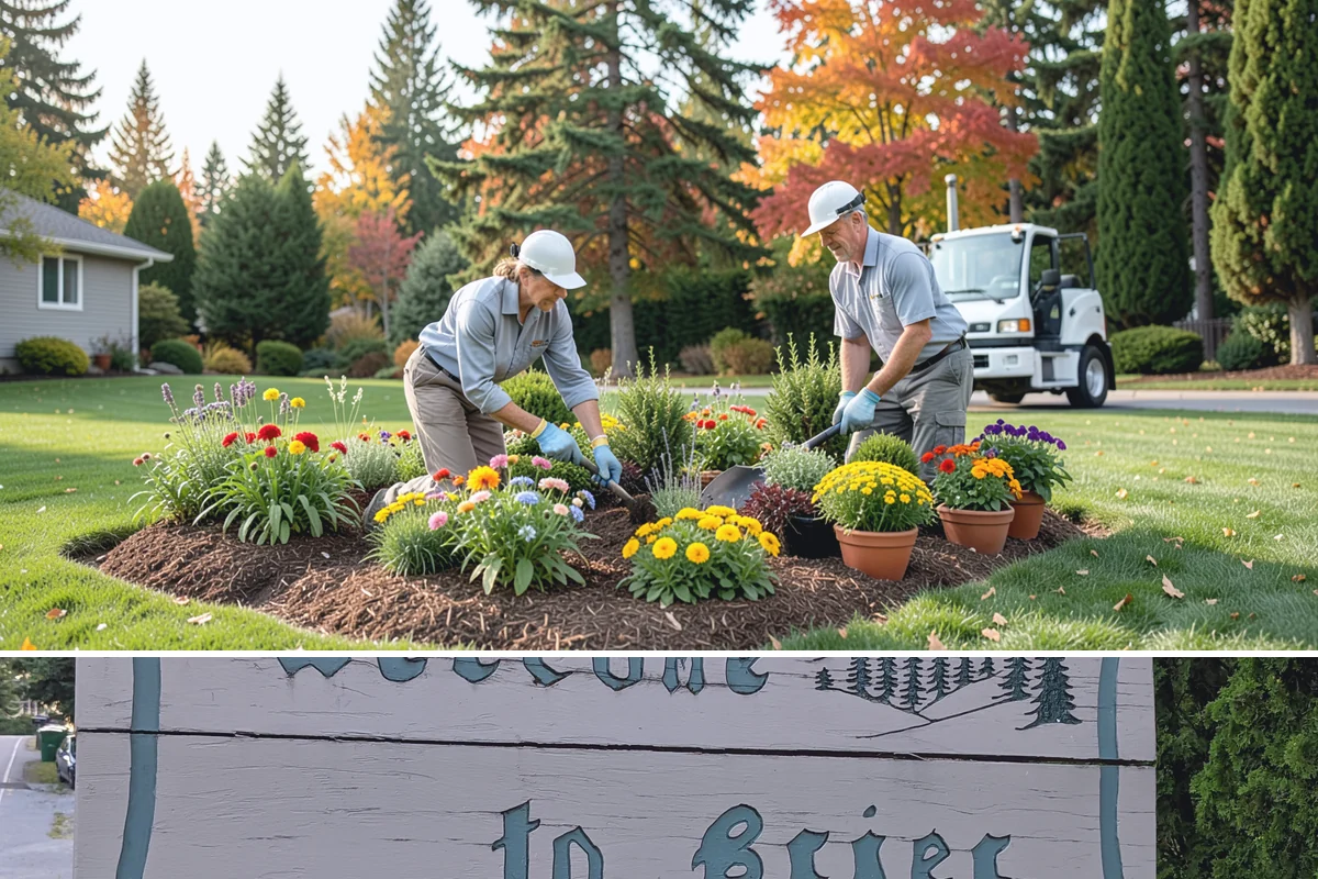 Surface Drainage Solution in Brier, Snohomish County, WA - Ideal in late spring through early fall when soil is workable for regrading and new turf can establish before winter rains.