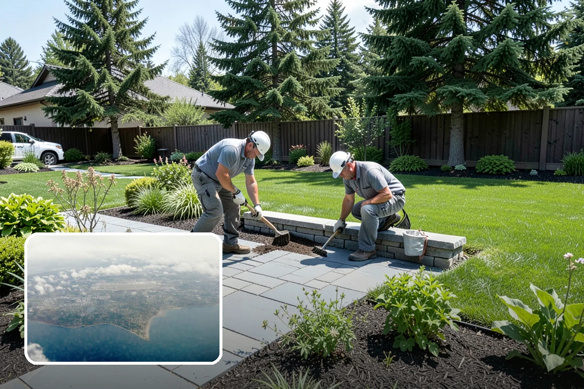 Surface Drainage Solution in Burien, King County, WA - Eliminates puddles and soggy lawn spots