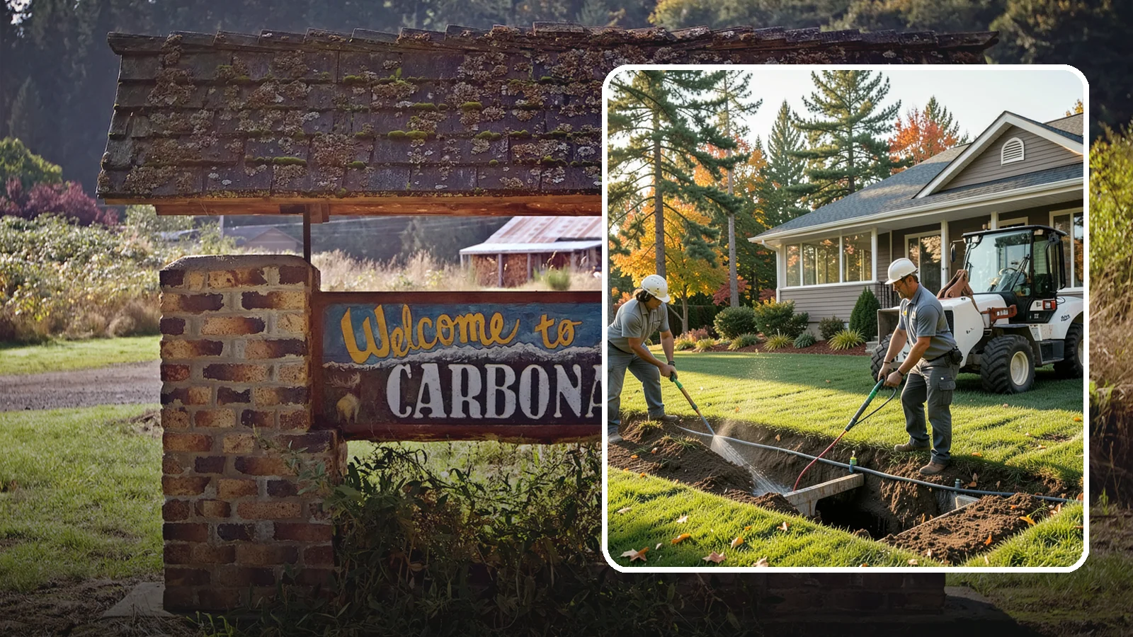 Surface Drainage Solution in Carbonado, Pierce County, WA - We regrade and install catch basins with piping to move standing surface water off your lawn and away from the house.