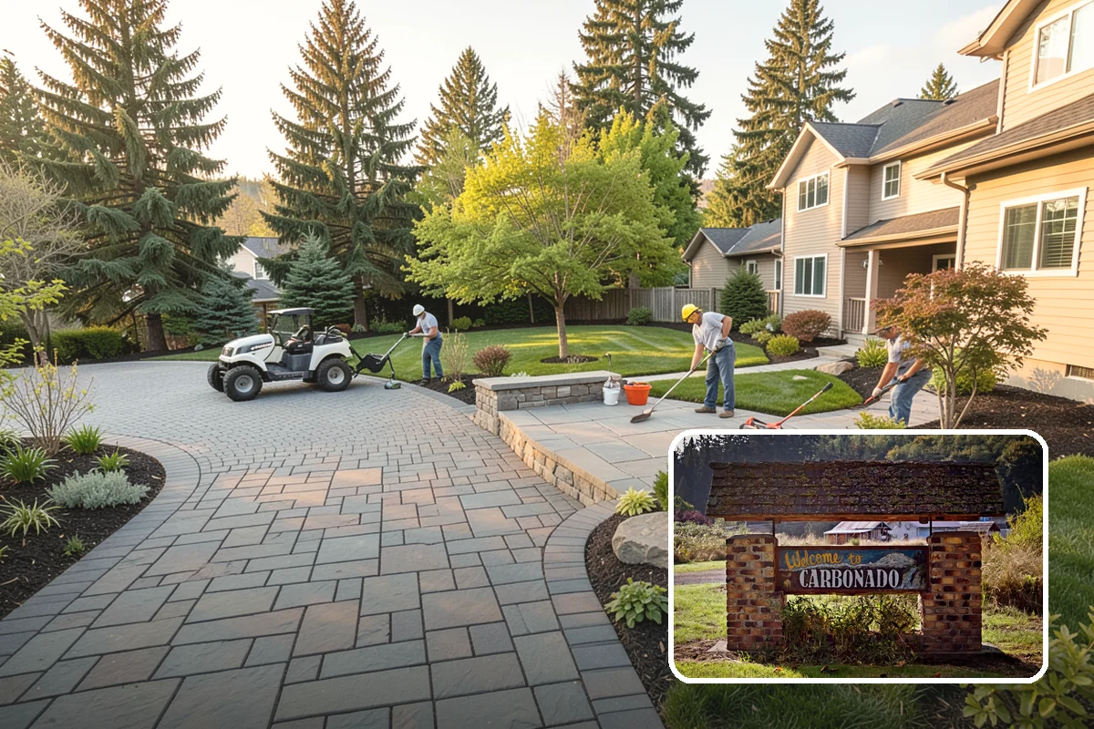 Surface Drainage Solution in Carbonado, Pierce County, WA - Eliminates puddles and soggy lawn spots