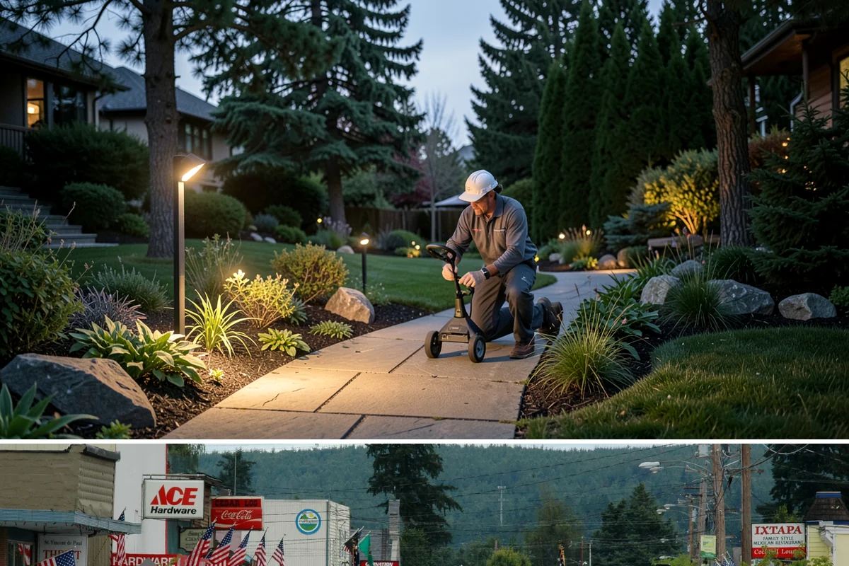 Surface Drainage Solution in Carnation, King County, WA - Ideal in late spring through early fall when soil is workable for regrading and new turf can establish before winter rains.