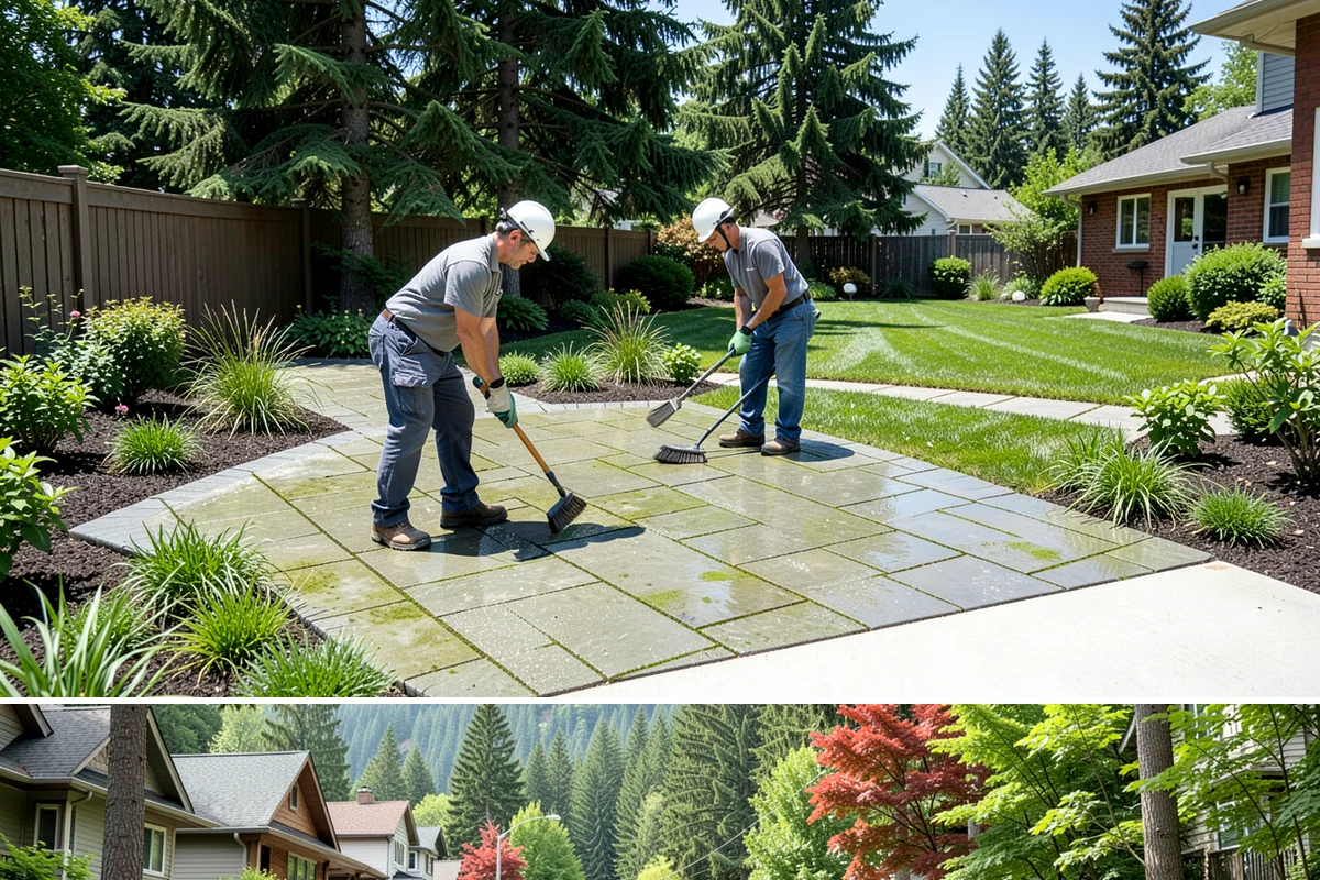 Surface Drainage Solution in Darrington, Snohomish County, WA - Ideal in late spring through early fall when soil is workable for regrading and new turf can establish before winter rains.