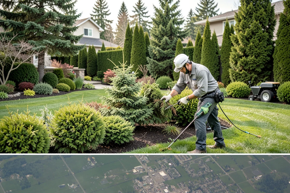 Surface Drainage Solution in Enumclaw, King County, WA - Ideal in late spring through early fall when soil is workable for regrading and new turf can establish before winter rains.