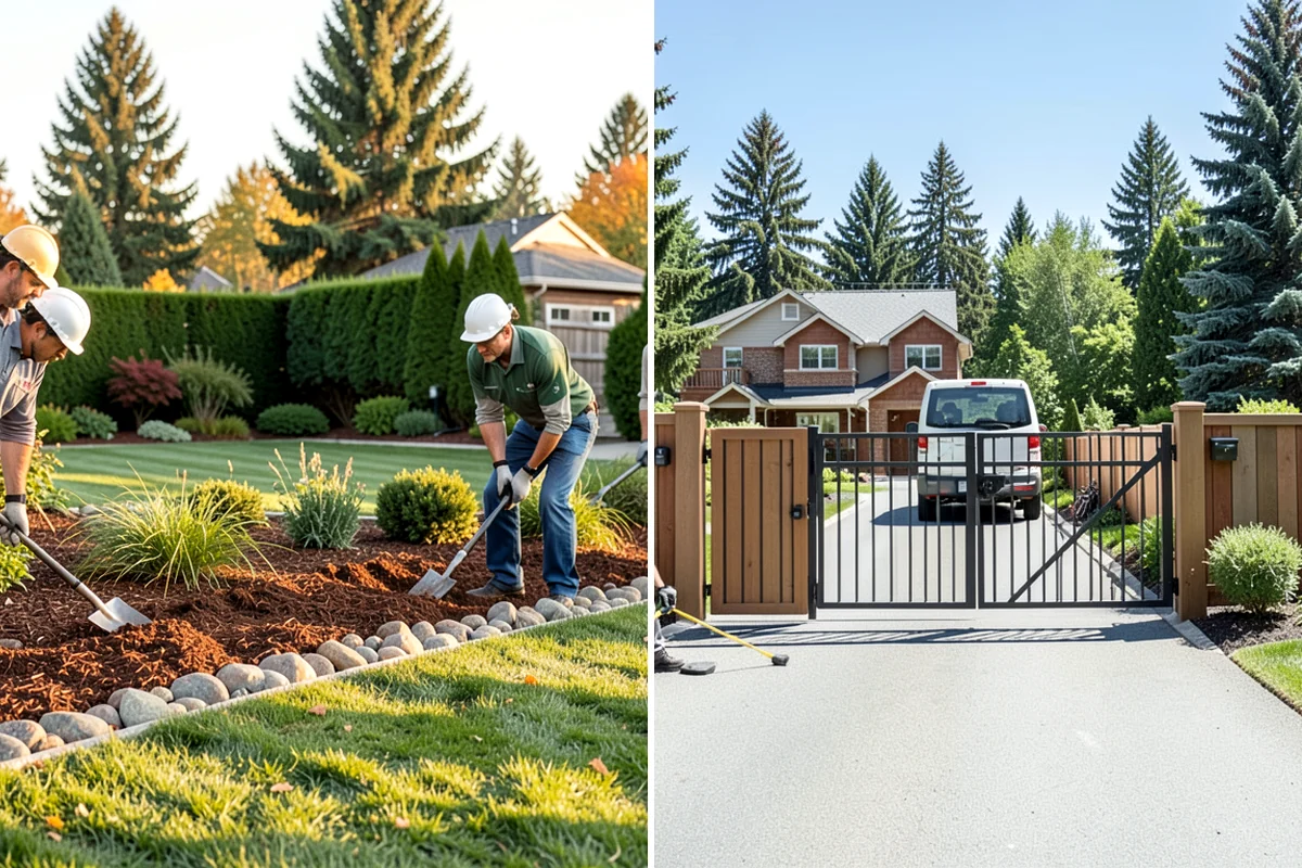 Surface Drainage Solution in Everett, Snohomish County, WA - Survey the yard grade and map where water pools