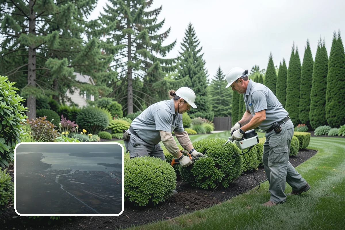 Surface Drainage Solution in Fife, Pierce County, WA - Eliminates puddles and soggy lawn spots