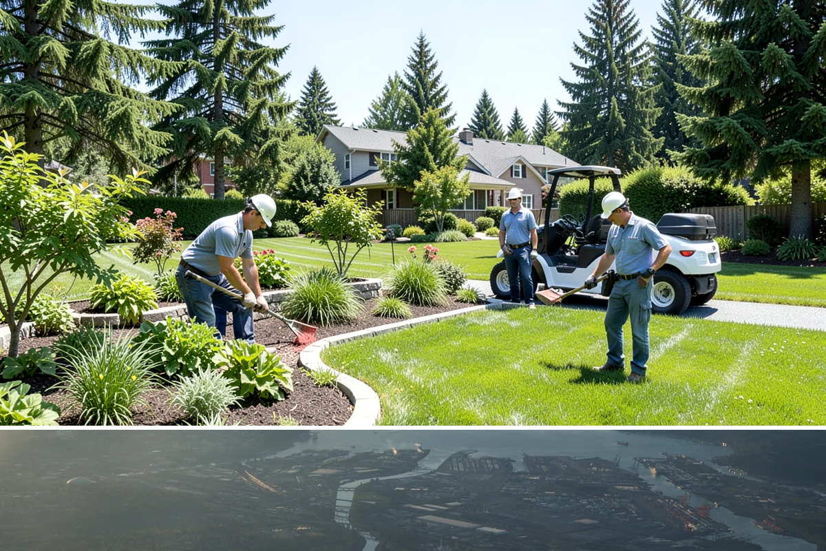 Surface Drainage Solution in Fife, Pierce County, WA - Ideal in late spring through early fall when soil is workable for regrading and new turf can establish before winter rains.