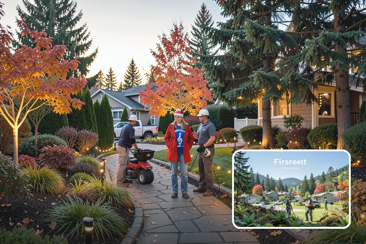 Surface Drainage Solution in Fircrest, Pierce County, WA - Eliminates puddles and soggy lawn spots