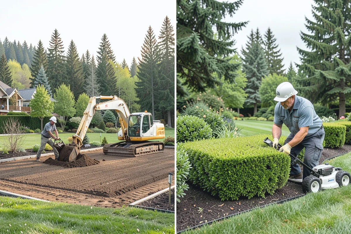 Surface Drainage Solution in Gold Bar, Snohomish County, WA - Survey the yard grade and map where water pools