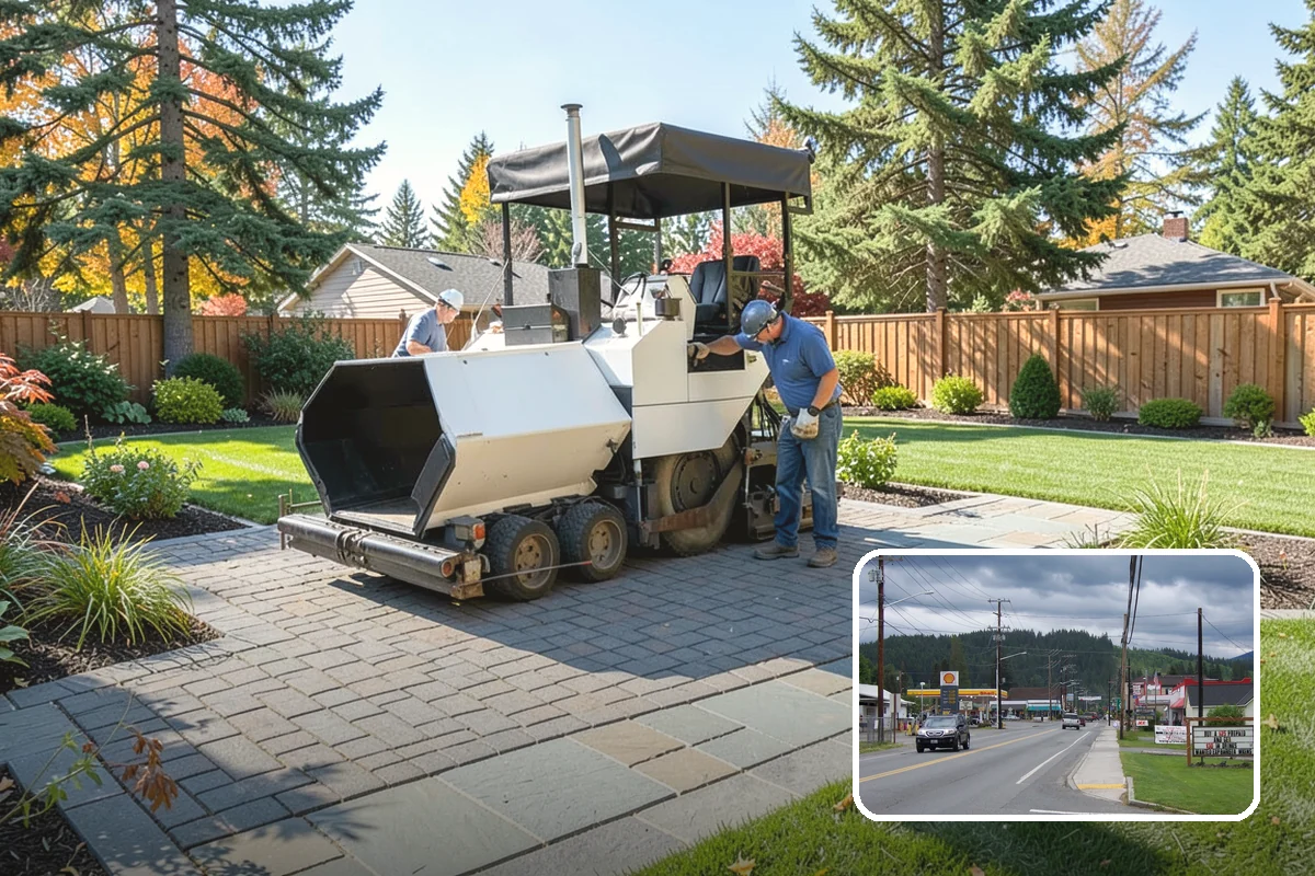 Surface Drainage Solution in Granite Falls, Snohomish County, WA - Eliminates puddles and soggy lawn spots