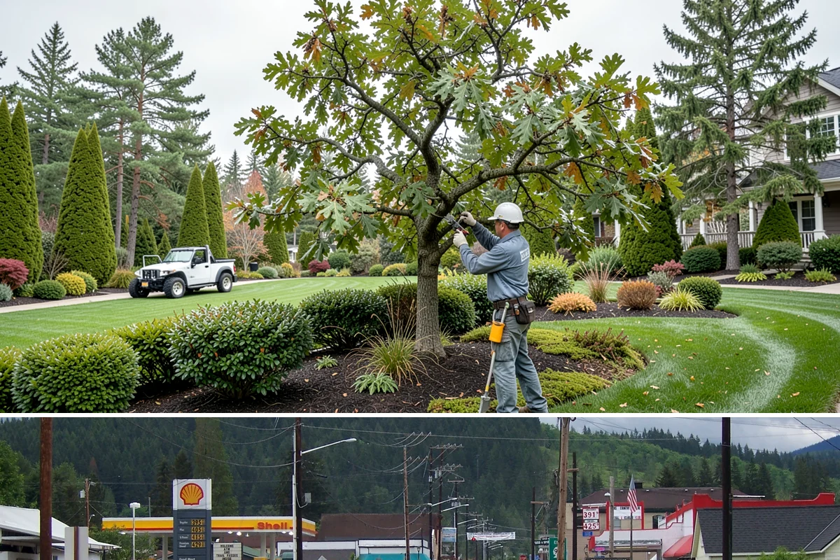 Surface Drainage Solution in Granite Falls, Snohomish County, WA - Ideal in late spring through early fall when soil is workable for regrading and new turf can establish before winter rains.