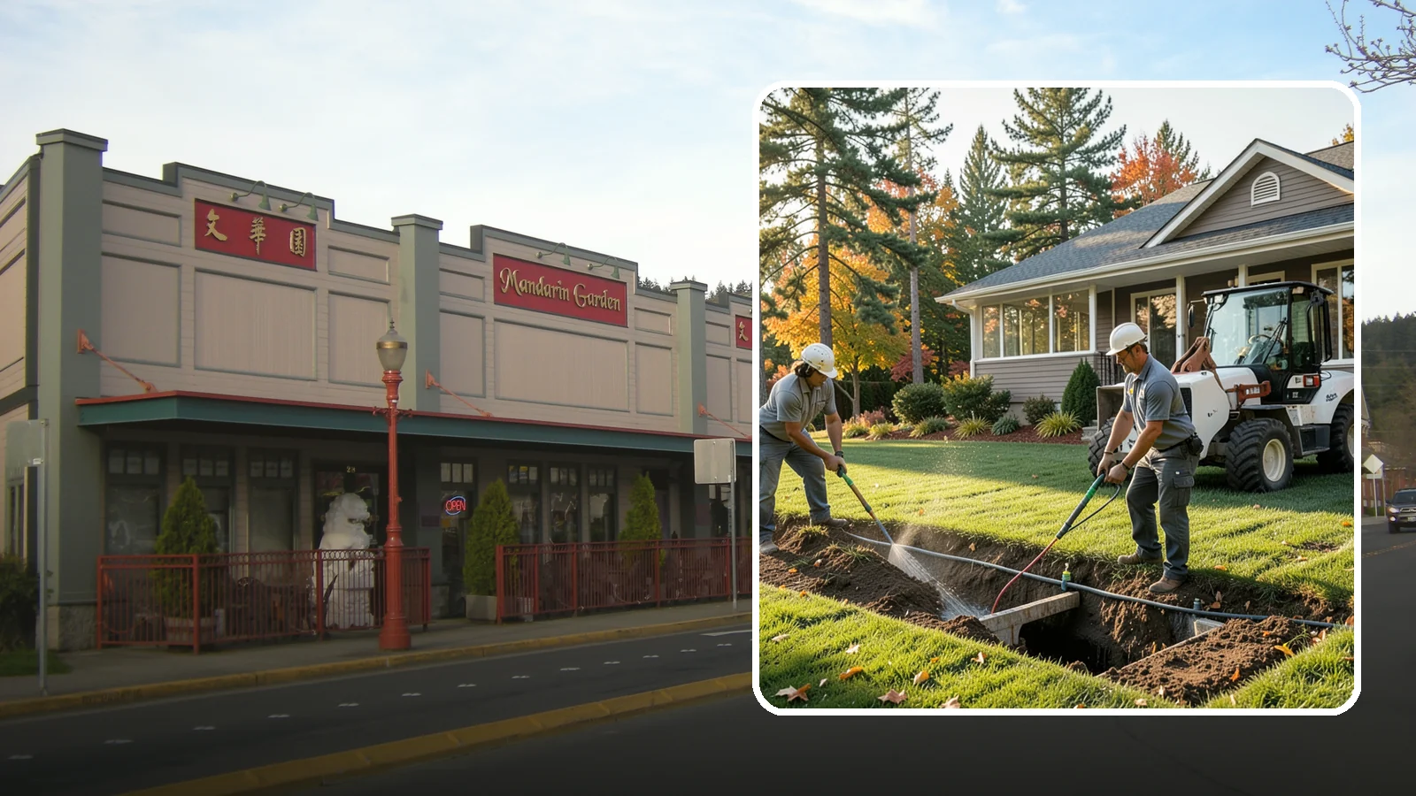 Surface Drainage Solution in Issaquah, King County, WA - We regrade and install catch basins with piping to move standing surface water off your lawn and away from the house.