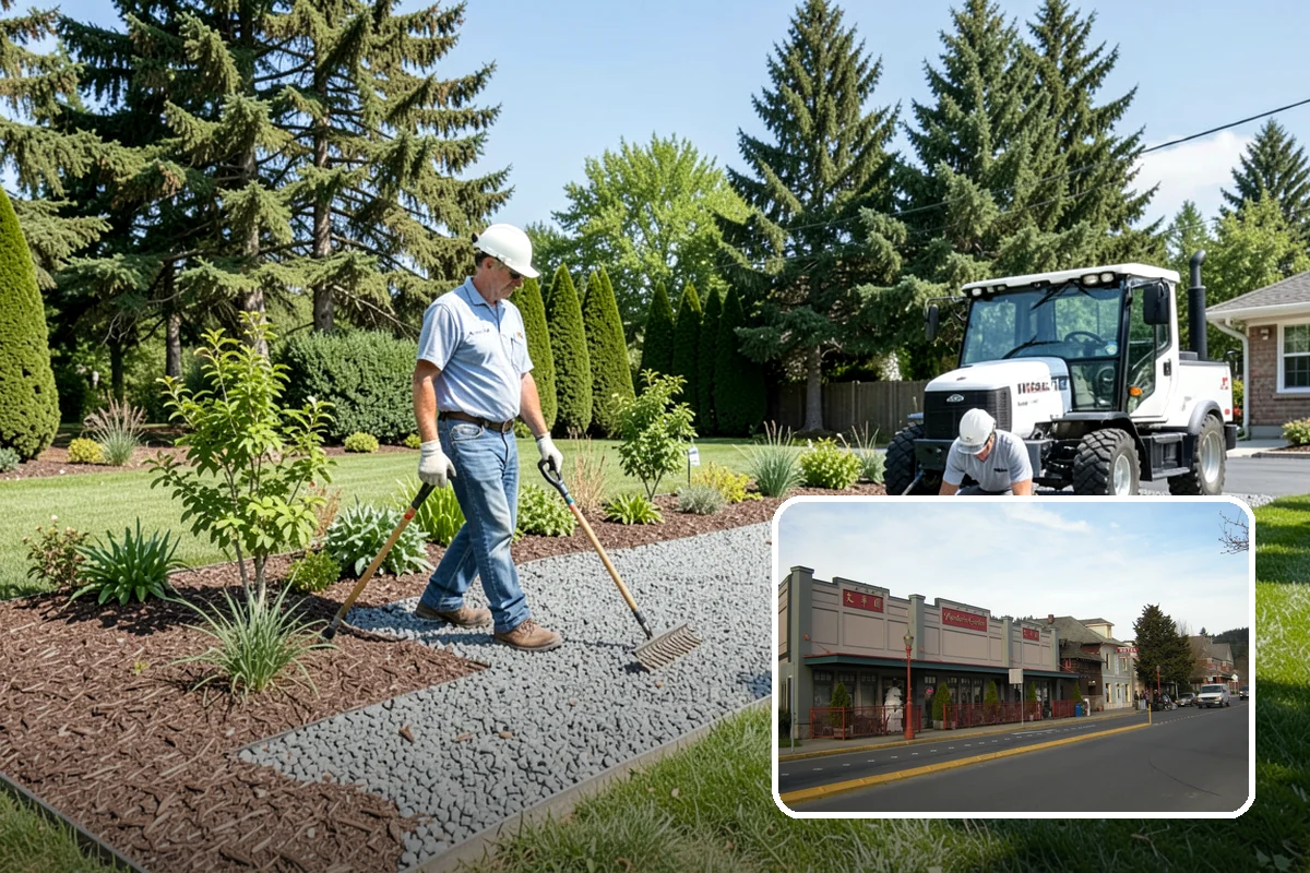 Surface Drainage Solution in Issaquah, King County, WA - Eliminates puddles and soggy lawn spots