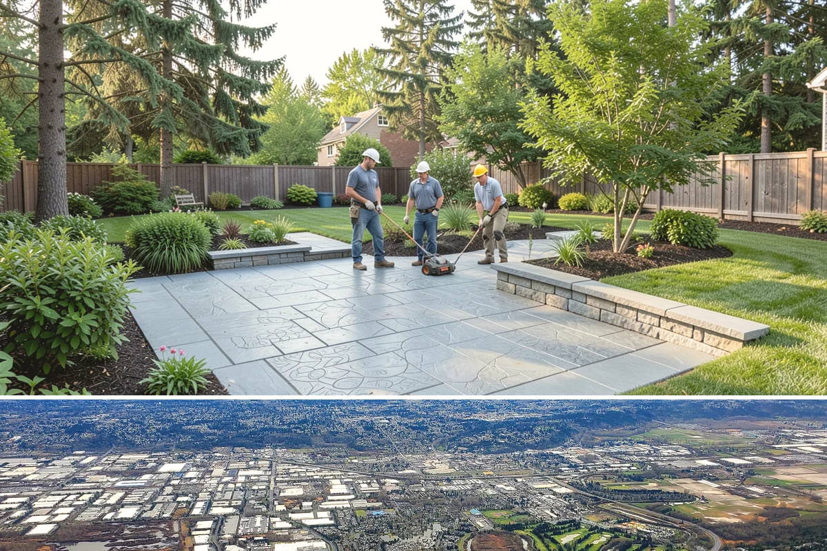 Surface Drainage Solution in Kent, King County, WA - Ideal in late spring through early fall when soil is workable for regrading and new turf can establish before winter rains.