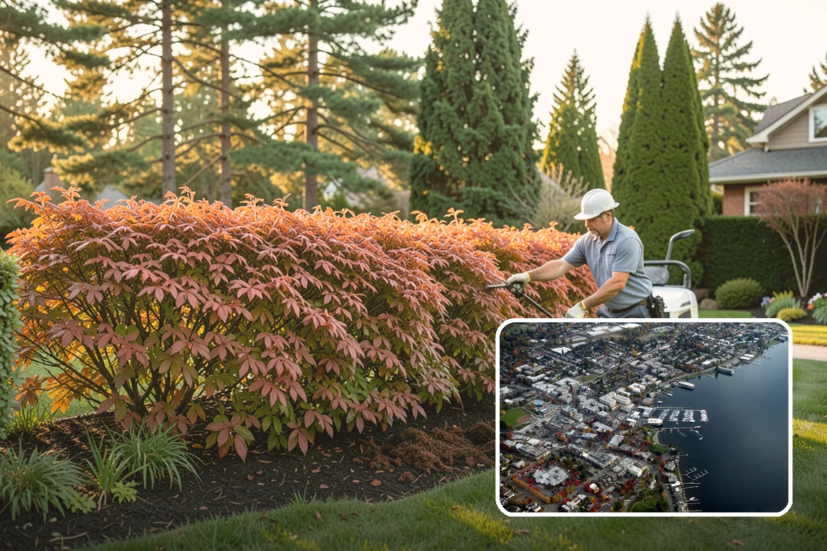 Surface Drainage Solution in Kirkland, King County, WA - Eliminates puddles and soggy lawn spots