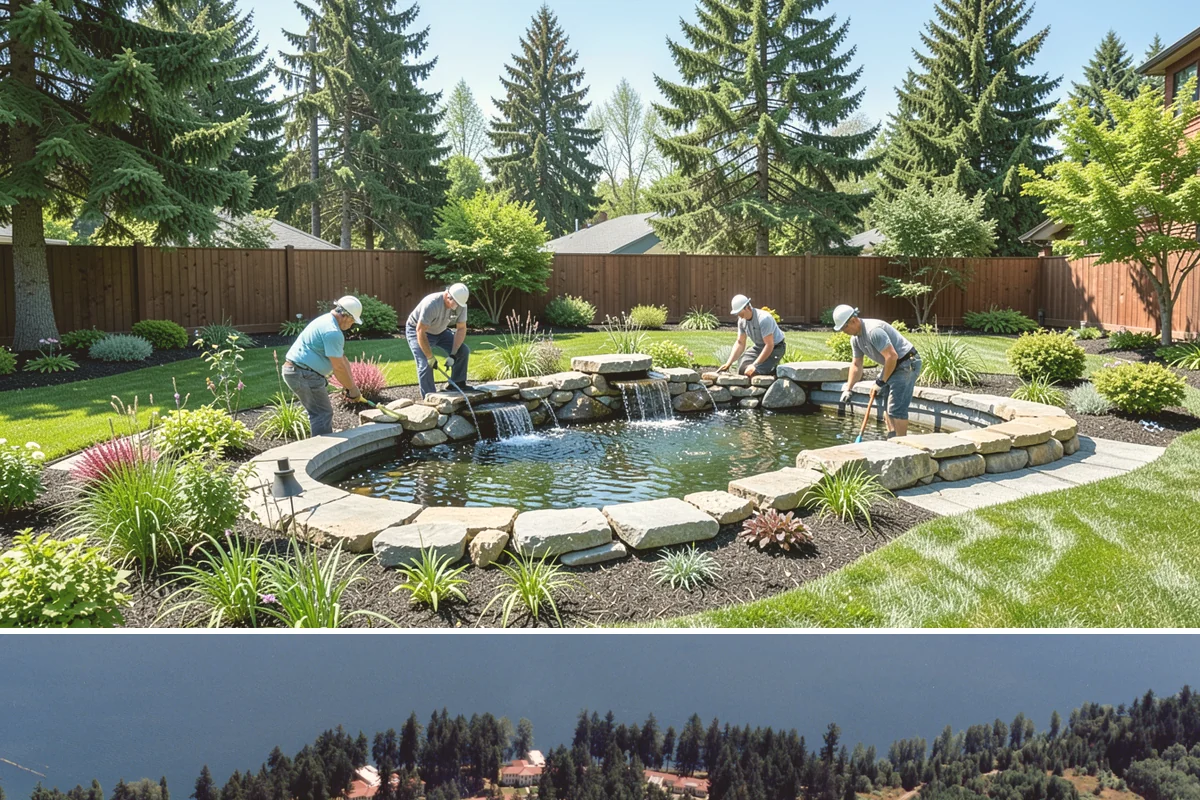Surface Drainage Solution in Lakewood, Pierce County, WA - Ideal in late spring through early fall when soil is workable for regrading and new turf can establish before winter rains.