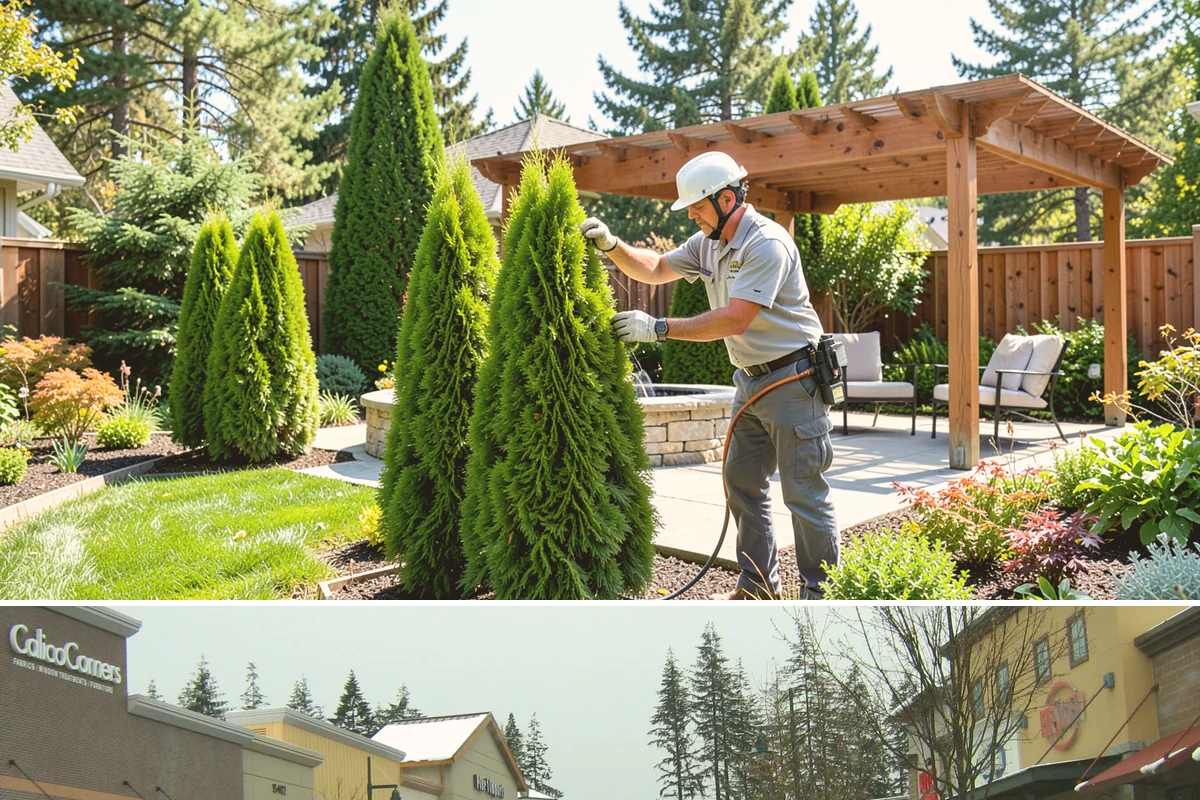 Surface Drainage Solution in Mill Creek, Snohomish County, WA - Ideal in late spring through early fall when soil is workable for regrading and new turf can establish before winter rains.