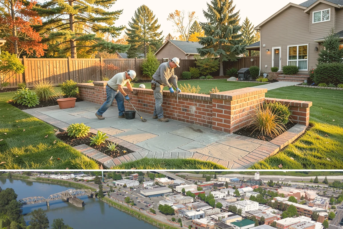 Surface Drainage Solution in Mount Vernon, Skagit County, WA - Ideal in late spring through early fall when soil is workable for regrading and new turf can establish before winter rains.