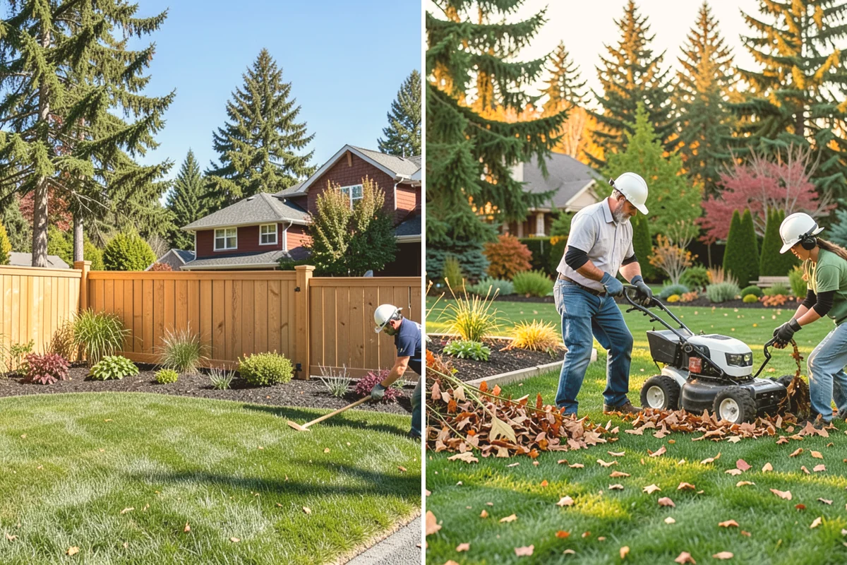 Surface Drainage Solution in Newcastle, King County, WA - Survey the yard grade and map where water pools