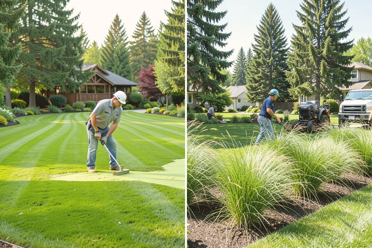 Surface Drainage Solution in Orting, Pierce County, WA - Survey the yard grade and map where water pools