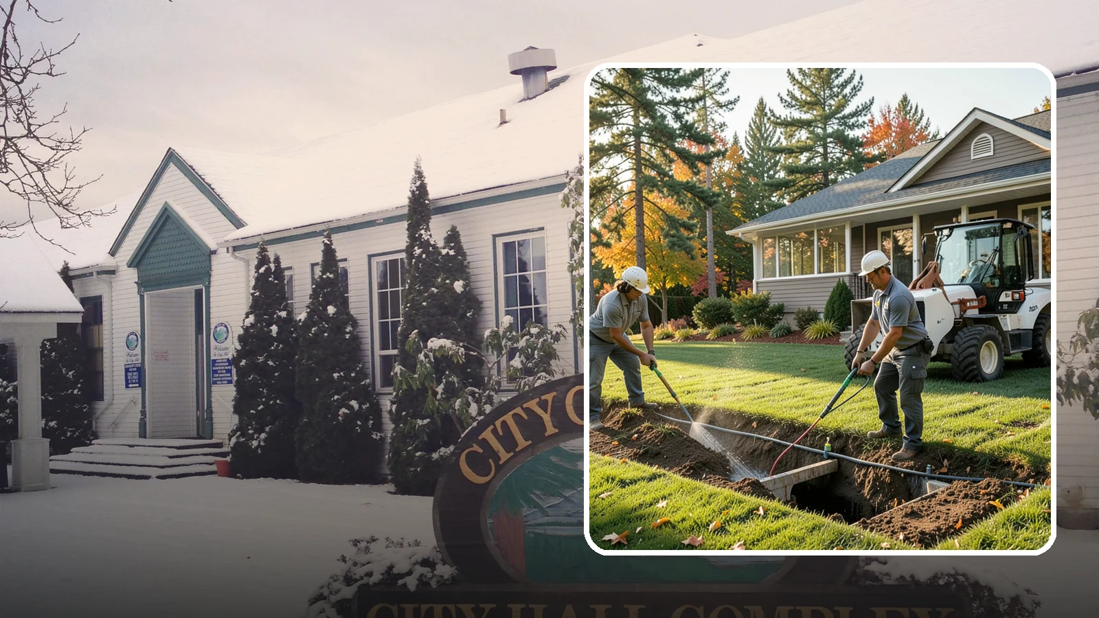 Surface Drainage Solution in Pacific, King County, WA - We regrade and install catch basins with piping to move standing surface water off your lawn and away from the house.
